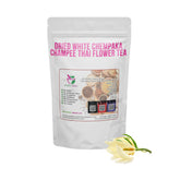 Dried White Chempaka Champee Thai Flower 100 Grams 100% Organic Authenic